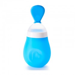 Munchkin Squeeze Presser, "Το Κουτάλι που Δε Λερώνει" σε Μπλε χρώμα 4m+, 1τμχ