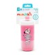 Munchkin Twisty Cup Animal 266ml - Εκπαιδευτικό Παγούρι με περιστρεφόμενα μέρη Ροζ 18+m