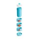 Munchkin Twisty  Cup Animal 266ml - Εκπαιδευτικό Παγούρι με περιστρεφόμενα μέρη Μπλε 18+m