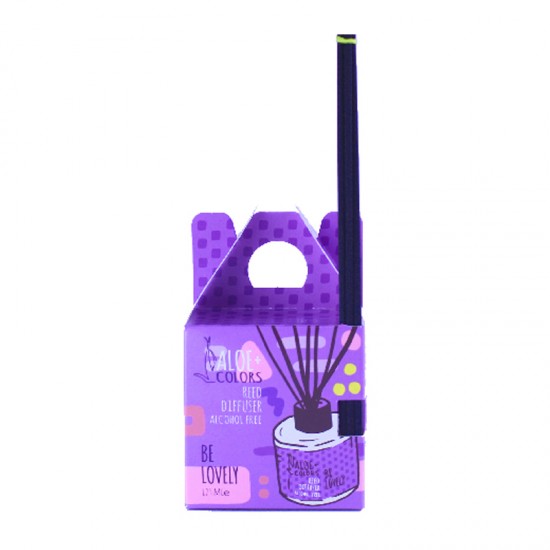 Aloe+ Colors Reed Diffuser Set Be Lovely Αρωματικό Χώρου με Sticks Διάχυσης 125ml
