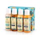 Natura Siberica Oblepikha Hair & Body  Travel Set 4x50ml - Σετ Ταξιδίου με Σαμπουάν, Conditioner, Γαλάκτωμα Σώματος & Αφρόλουτρο 
