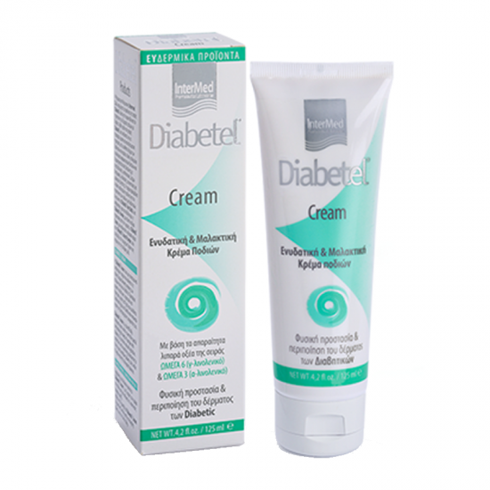 Intermed Diabetel Foot Cream 125ml - Ενυδατική και Μαλακτική Κρέμα Ποδιών