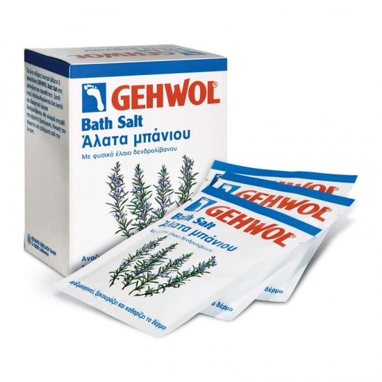 Gehwol Bath Salt Αναζωογονητικά Άλατα Μπάνιου Για Πόδια & Σώμα Με Φυσικό Έλαιο Δενδρολίβανου 250gr  
