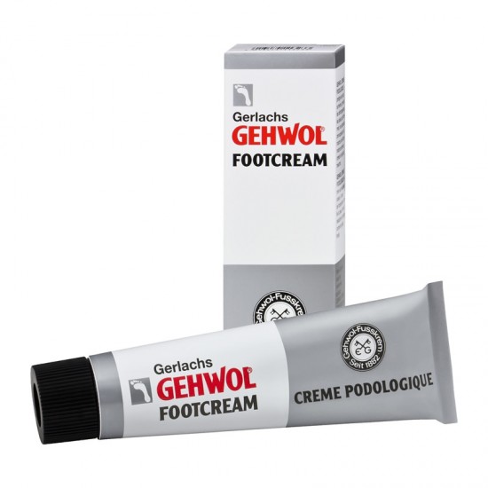 Gehwol Footcream, Κρέμα για καταπονημένο και πληγωμένο δέρμα ποδιών, 75ml