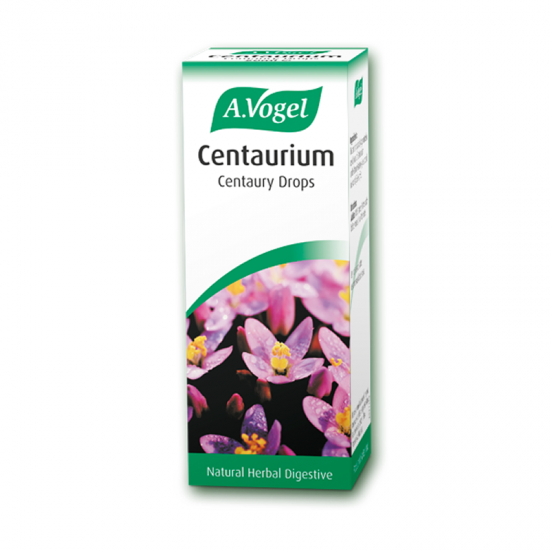 A.Vogel Centaurium 50ml - Φυτικό Ενισχυτικό της Πέψης για την Ανακούφιση των Συμπτωμάτων της Γαστροοισοφαγικής Παλινδρόμησης σε Βάμμα από Φρέσκο Κενταύριο