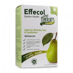 Epsilon Health Effecol Fiber 14 φακελίσκοι - Διαλύτες Φυτικές Ίνες & Σιμεθικόνη με Γεύση Αχλάδι για Αντιμετώπιση Δυσκοιλιότητας και Διάρροιας