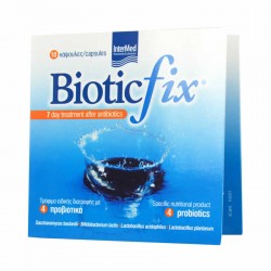 Intermed BioticFix 10 Κάψουλες - Συμπλήρωμα Διατροφής με 4 προβιοτικά