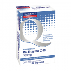Lamberts Co-Enzyme Q10 100mg 60 Ταμπλέτες - Συμπλήρωμα Διατροφής με Συνένζυμο Q10