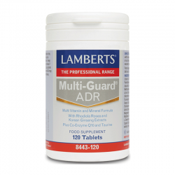 Lamberts Multi-Guard ADR Συμπλήρωμα Πολυβιταμίνης για την Αντιμετώπιση της Ψυχολογικής & Σωματικής Κόπωσης 120 Ταμπλέτες