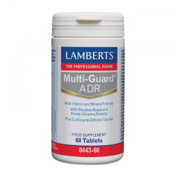 Lamberts Multi-Guard ADR Συμπλήρωμα Πολυβιταμίνης για την Αντιμετώπιση της Ψυχολογικής & Σωματικής Κόπωσης 60 Ταμπλέτες