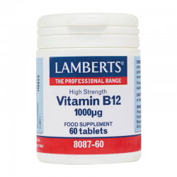 Lamberts Vitamin B12 1000μg Συμπλήρωμα Βιταμίνης Β12 60 Ταμπλέτες