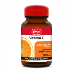 Lanes Vitamin C 500mg Συμπλήρωμα Βιταμίνης C 30 Ταμπλέτες Σταδιακής Αποδέσμευσης