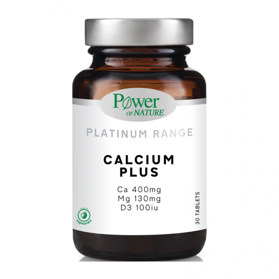 Power Health Platinum Range Calcium Plus 30 Δισκία - Συμπλήρωμα Διατροφής με Ασβέστιο, Βιταμίνη D3 και Μαγνήσιο για τη Φυσιολογική Κατάσταση Οστών & Δοντιών και Λειτουργία Μυών