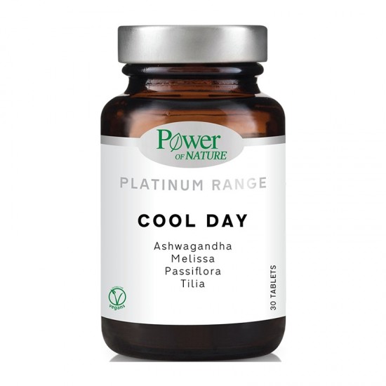 Power Health Platinum Range Cool Day 30 Ταμπλέτες - Συμπλήρωμα Διατροφής για την Αντιμετώπιση του Άγχους