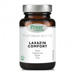 Power Health Platinum Range Laxazin Comfort 20 Κάψουλες - Συμπλήρωμα Διατροφής για τη Φυσιολογική Λειτουργία του Εντέρου σε Περιπτώσεις Δυσκοιλιότητας