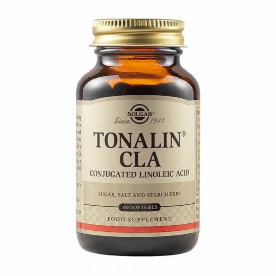Solgar Tonalin CLA 60 Μαλακές Κάψουλες - Συμπλήρωμα Διατροφής με CLA που δρα αποτελεσματικά στον έλεγχο του βάρους