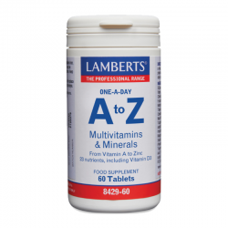 Lamberts A to Z Multivitamins & Minerals Συμπλήρωμα Πολυβιταμινών & Μετάλλων 60 Ταμπλέτες