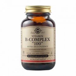 Solgar Vitamin B-Complex "100", 50 φυτικές κάψουλες