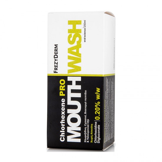 Frezyderm Mouthwash Chlorhexene Pro Στοματικό Διάλυμα με Χλωρεξιδίνη 0,20% για την Αντιμετώπιση Συμπτωμάτων Περιοδοντίτιδας 250ml
