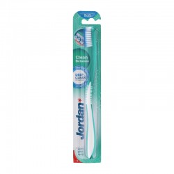 Jordan Clean Between Toothbrush Soft Green Μαλακή Οδοντόβουρτσα Πράσινη 1 τεμάχιο