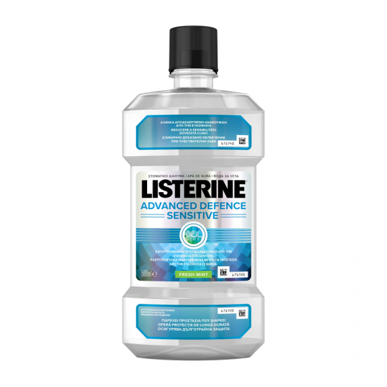 Listerine Solution Advanced Sensitive 500ml - Στοματικό Διάλυμα για Ευαίσθητα Δόντια 