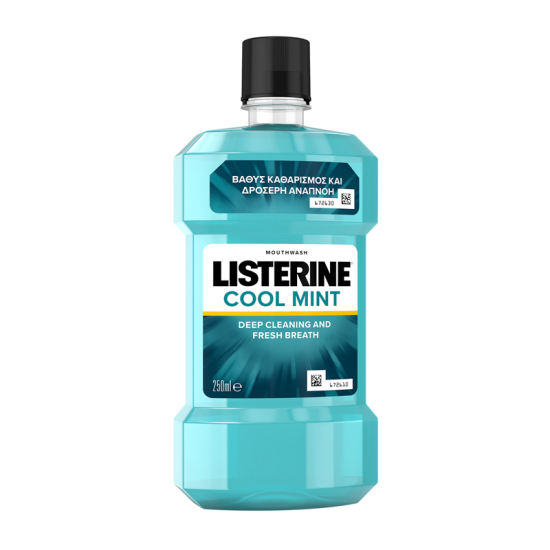 Listerine Cool Mint 250ml - Στοματικό Διάλυμα με Γεύση Μέντας