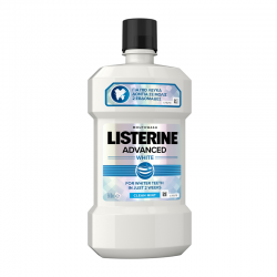 Listerine Solution Advanced White 500ml - Στοματικό Διάλυμα για πιο Λευκά Δόντια