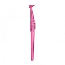 TePe Interdental Brush Angle Size 0 Fuchsia 0,4mm 6 Τεμάχια - Μεσοδόντια Βουρτσάκια με Μακριά Λαβή και Κεκλιμένη Κεφαλή Φούξια