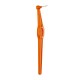 TePe Interdental Brush Angle Size 1 Orange 0,45mm 6 Τεμάχια - Μεσοδόντια Βουρτσάκια με Μακριά Λαβή και Κεκλιμένη Κεφαλή Πορτοκαλί