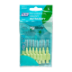TePe Interdental Brush Extra Soft Size 5 Green 0,8mm 8 Τεμάχια - Μεσοδόντια Βουρτσάκια με πιο Μαλακές Ίνες Πράσινο