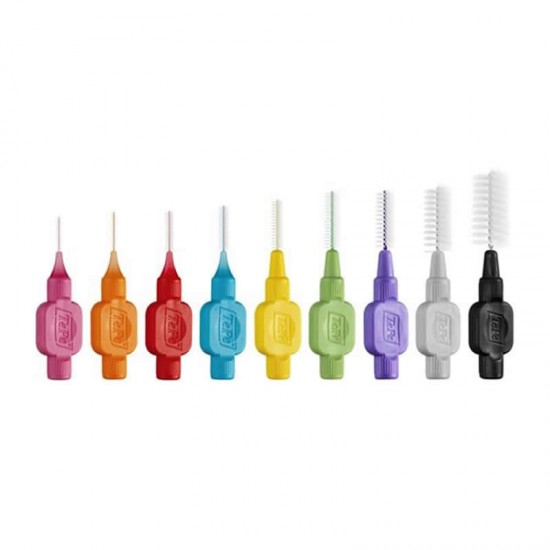 TePe Interdental Brush Original Mixed Pack 8 Τεμάχια - Μεσοδόντια Βουρτσάκια Μιξ Ένα από κάθε Μέγεθος