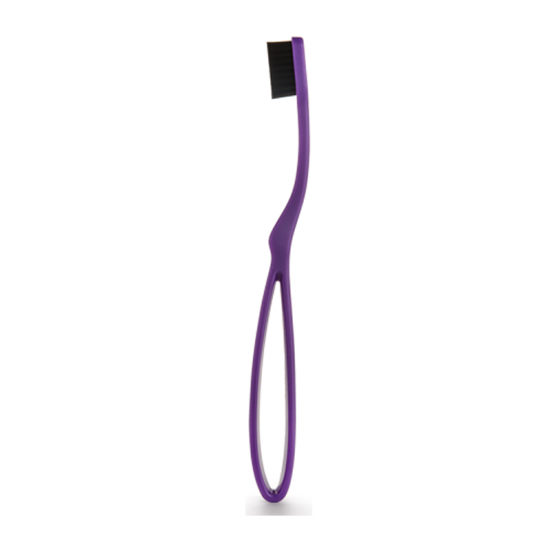 Intermed Professional Ergonomic Toothbrush Medium Purple 1 Τεμάχιο - Μέτρια Οδοντόβουρτσα με Εργονομική Λαβή σε Μωβ Χρώμα