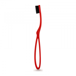 Intermed Professional Ergonomic Toothbrush Soft Red 1 Τεμάχιο - Μαλακή Οδοντόβουρτσα με Εργονομική Λαβή σε Κοκκινο Χρώμα