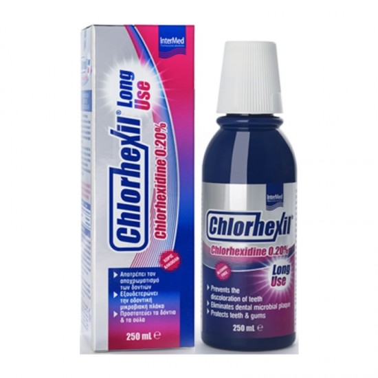 Intermed Chlorhexil 0.20% Mouthwash Long Use Στοματικό Διάλυμα με Χλωρεξιδίνη 250ml