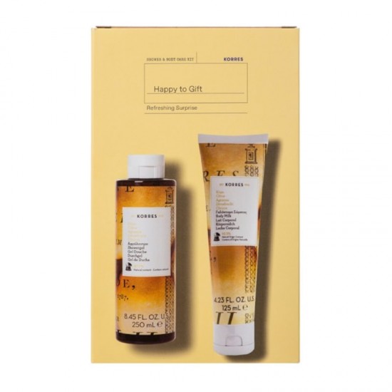 Korres Promo Citrus Αφρόλουτρο Κίτρο 250ml & Γαλάκτωμα Σώματος 125ml